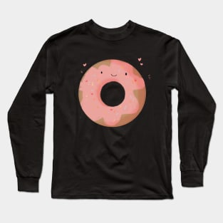 Donut -cute pattern Long Sleeve T-Shirt